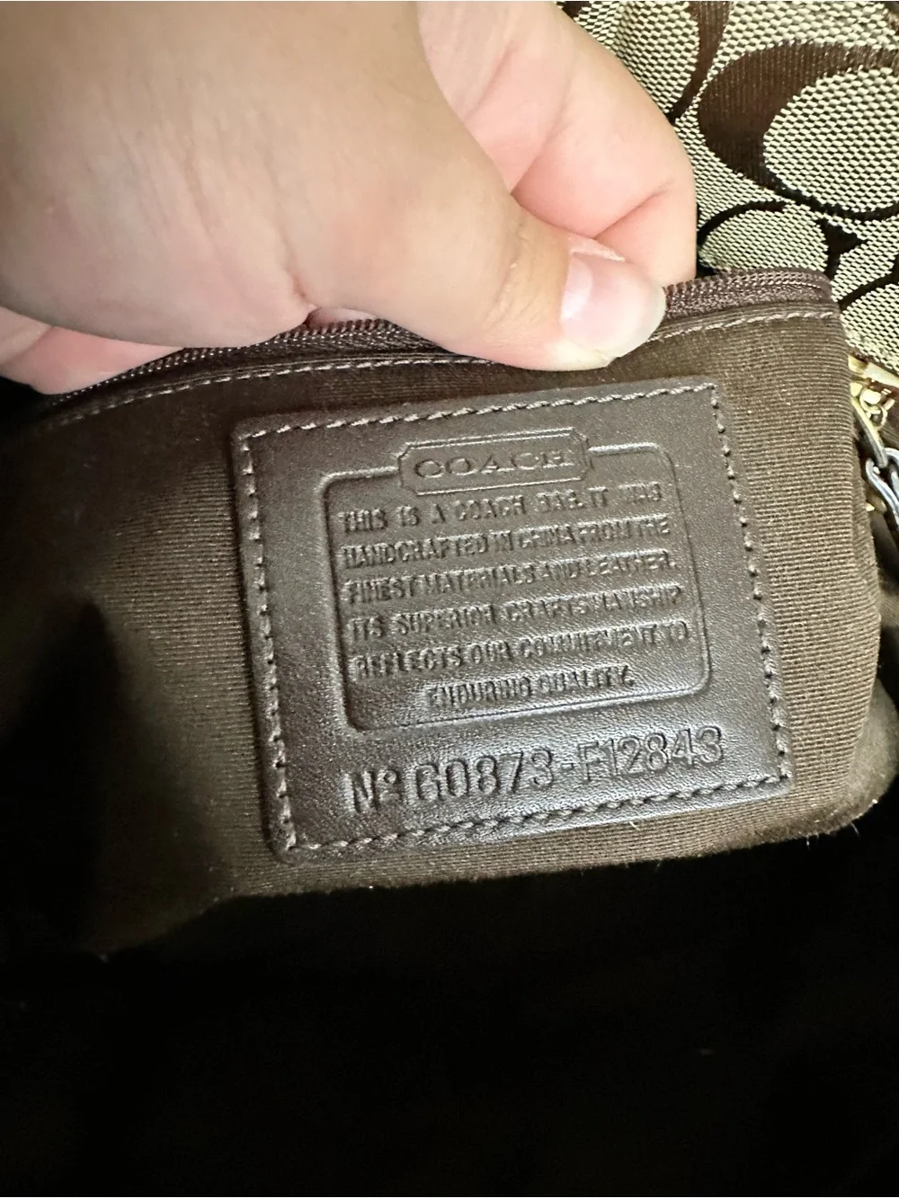 Coach patchwork bag - Picture 7 of 8